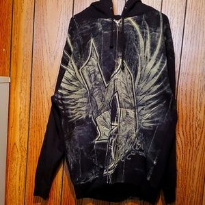 Hostility zip up sweater